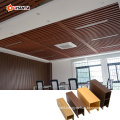 50*90mm Hard WPC Ceiling Design for Indoor Office